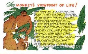 Monkey Viewpoint Sayings, Quotes, Unused light indentation right top corner, ...