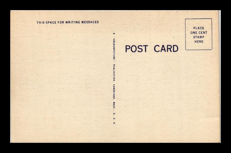 GREETINGS FROM BOSTON MASSACHUSETTS LARGE LETTERS