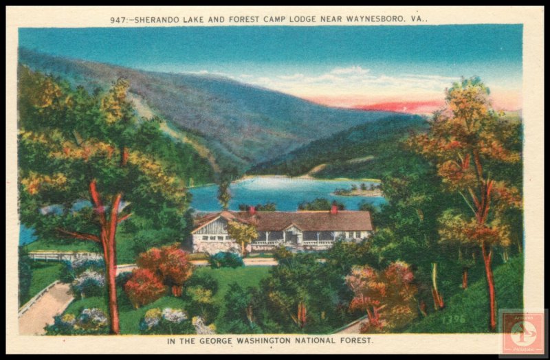 Sherando lake and Forest Camp Lodge near Waynesboro, VA