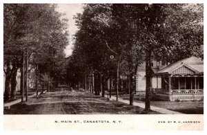 New York  Canastota North Main street