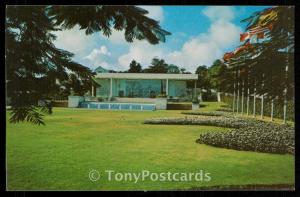 Bacardi Rum's international head office off Pitts Bay Road