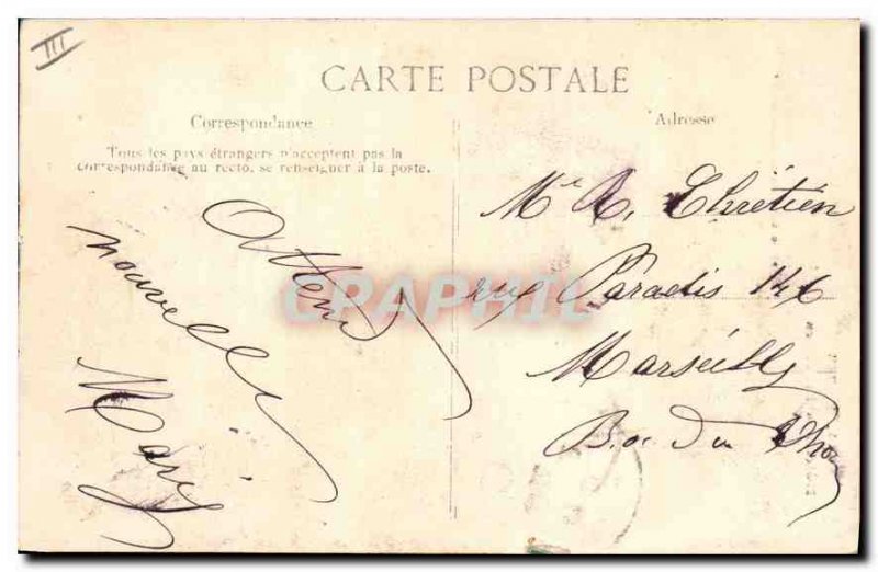 Old Postcard Paris Hotel des Invalides