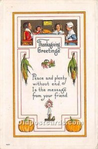 Thanksgiving Greetings 1914 