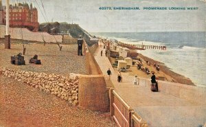 SHERINGHAM NORFOLK ENGLAND~PROMENADE-SAILOR LOOKING WEST-CELESQUE SERES POSTCARD