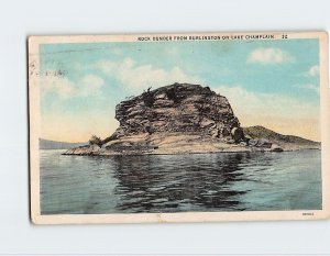 Postcard Rock Dunder From Burlington On Lake Champlain, Shelburne, Vermont