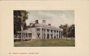 Virginia Mountain Vernon South View Mountain Vernon Mansion