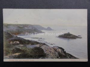 Channel Islands: JERSEY Portlet Bay and Janvrin's Tomb c1905 by The Milton 123