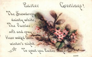 Vintage Postcard Easter Greetings To Greet You On Eastertide Holiday Celebration