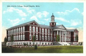 USA Calvin College Grand Rapids Michigan Vintage Postcard 04.03