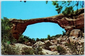 Postcard - Owachomo Bridge, Natural Bridges National Monument - Utah