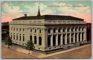 Oklahoma City Oklahoma 1913 Postcard United States Post Office