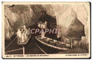 Old Postcard The Pyrenees The Betharram Caves The debarcadere lar iviere