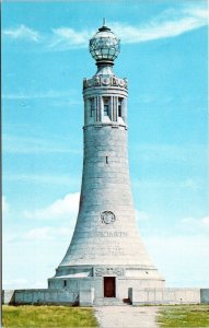 War Memorial Beacon Massachusetts Mount Greylock Postcard VTG UNP Koppel Vintage 