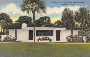 Rotary club Boy Scout headquarters Sarasota, Florida, USA Scouting Unused 