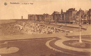 Br35811 Middelkerke La Digue et Plage belgium