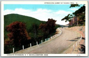 Vtg Petersburg New York NY Williamstown MA Taconic Trail Summit 1920s Postcard