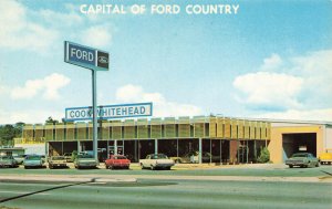 Panama City FL Cook-Whitehead Ford Dealership Postcard