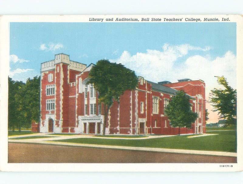 Linen Ball State Teachers College - Muncie Indiana IN E1909