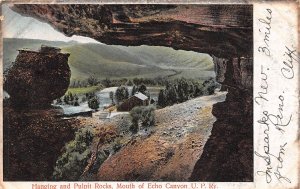 Echo Canyon Utah Hanging & Pulpit Rocks, Mouth Of Echo Canyon, PC U17960