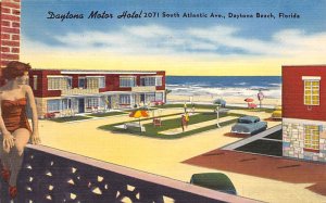 Daytona Motor Hotel World's Most Famous Beach Daytona Beach FL