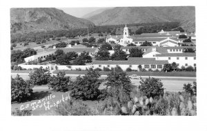 RPPC CAMARILLO STATE HOSPITAL Insane Asylum Ventura County, CA Vintage Postcard