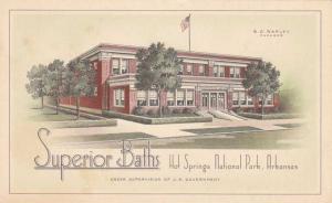 Superior Baths - Hot Springs National Park AR, Arkansas - Linen