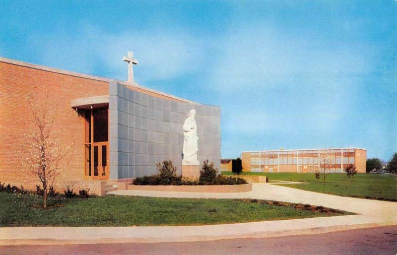 Rockville Maryland Shrine Of Saint Judge Vintage Postcard K106552