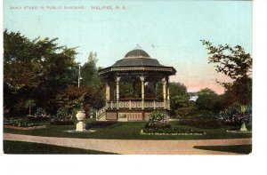 Public Gardens, Band Stand Halifax, Nova Scotia, Used 1907