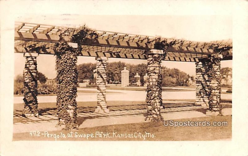 Pergola at Swope Park in Kansas City, Missouri