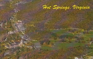 Virginia Hot Springs Aerial View The Homestead