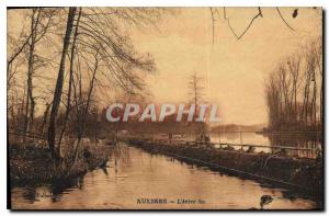 Old Postcard Auxerre Arbre Sec