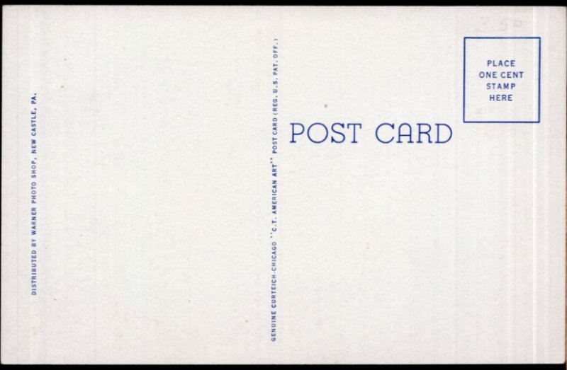 Pennsylvania MERCER U.S. Post Office - LINEN