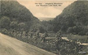 c1920 Gap Alleghany Mountains Lake Park Maryland Albertype Abingdon  8637