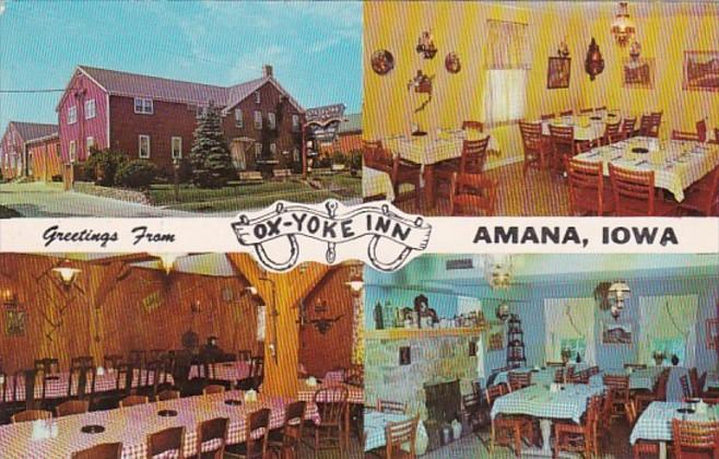 Iowa Amana Greetings From Ox Yoke Inn