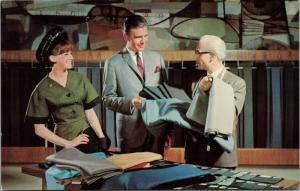 Tip Top Tailors Fleet Street Clothes Brantford ON Ad Advert c1965 Postcard E26 