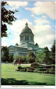 M-44607 Washington State Capitol Building Group at Olympia