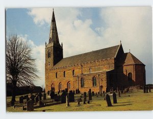 Postcard All Saints' Church Brixworth England