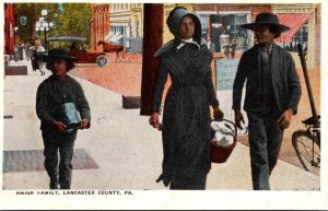 Pennsylvania Lancaster County Typical Amish Family