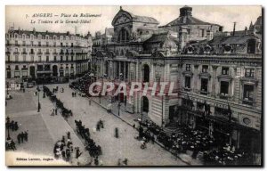 Old Postcard rallsement Place the theater andthe great breakfast