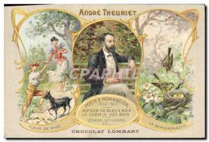 Postcard Old Andr? Theuriet Nice Flower Chevre The Berceronnette Lombart Choc...
