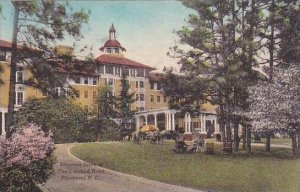 North Carolina Pinehurst Entrance Drive To The Carolina Hotel Albertype