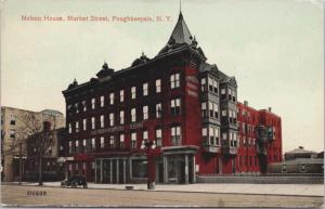 Nelson House Market Street Poughkeepsie NY New York Postcard E16