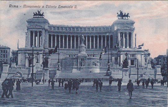 Italy Roma Rome Monumento a Vittorio Emanuele II