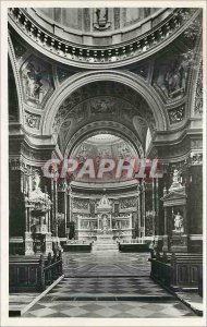 Modern Budapest Postcard Interior of the church St Etienne