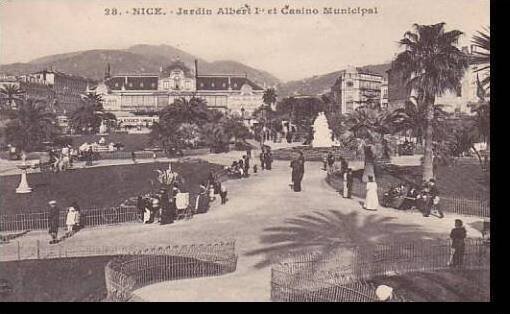 France Nice Jardin Albert 1st et Casino Municipal