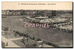 Old Postcard Horse Riding Equestrian field of Tremblay General view races