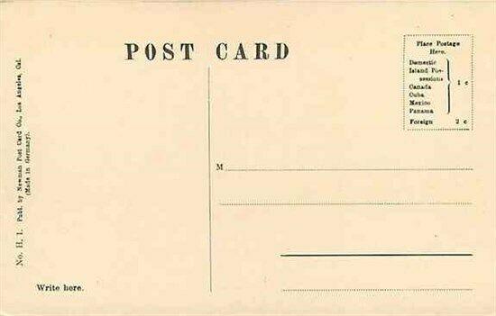 CA, Redlands, California, Hotel Casa, Newman Post Card Company H.1