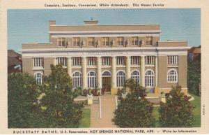 Sanitary Buckstaff Baths - Hot Springs National Park AR, Arkansas - Linen