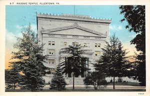 Masonic Temple Allentown, Pennsylvania PA  