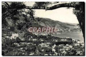 Old Postcard Menton Vue Generale